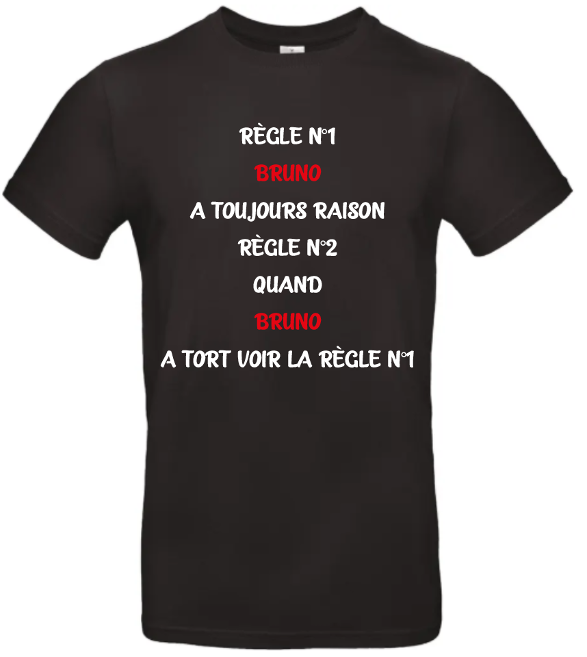 Règle n°1 (Noir)