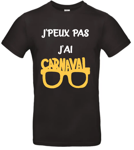 J'PEUX PAS J'AI CARANAVAL (Noir)