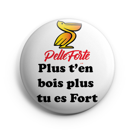 Badge 44 mm - PelleForte