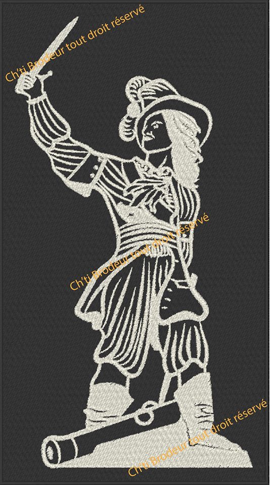 Écusson Jean-Bart (Divers coloris)